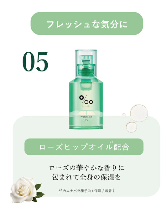 Promille プロミルオイル N 05 - ヘアケア.com